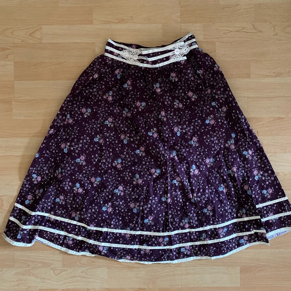Vintage Gunnies wrap skirt